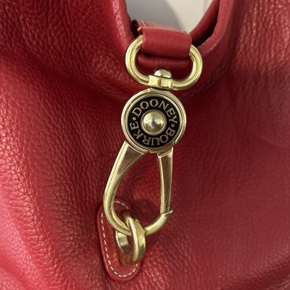 Red Leather Women's Bag - Picture 6 of 15
